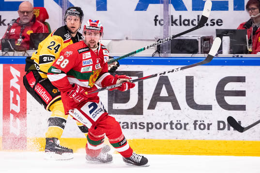 Moras Oskar Svanlund och Luleås Johan Harju