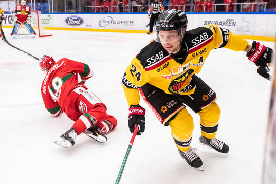 Luleås Johan Harju  och Moras Emil Aronsson