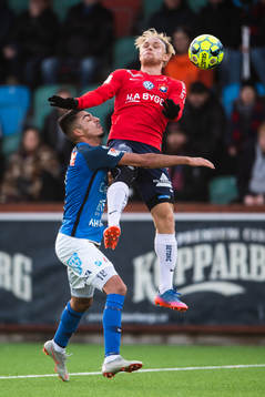 Norrbys Abdelrahman Saidi och Örgrytes Linus Tornblad i