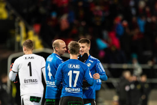 Halmstads Andreas JOhansson, Erik Ahlstrand och Oscar