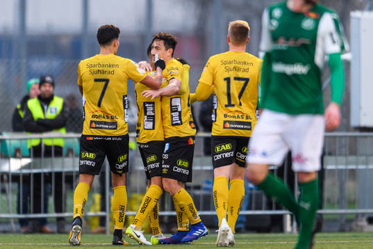 Elfsborgs Stefan Ishizaki jublar