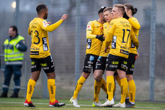 Elfsborgs Samuel Holmén jublar