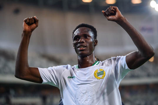 Hammarbys Kossounou Odilon jublar