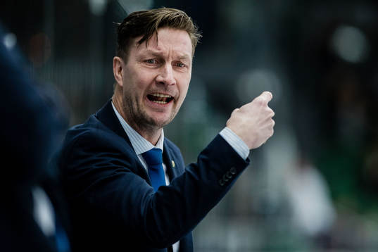 Färjestads tränare Johan Pennerborn