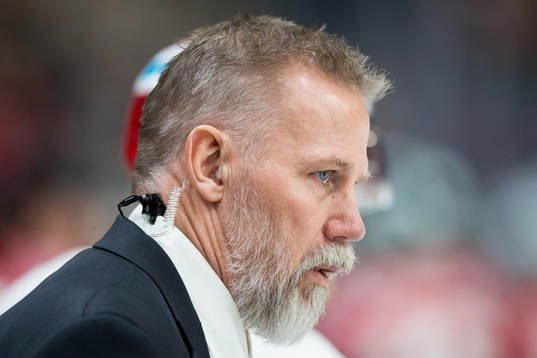 Moras tränare Mats Lusth