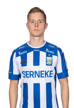 IFK Göteborgs Viktor Wernersson poserar för ett porträtt den 21 februari 2019 i Göteborg.