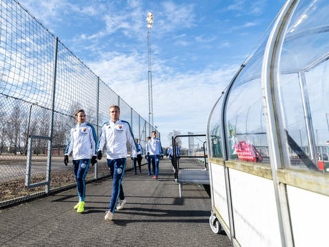 Djurgårdens Kevin Walker och Jonathan Ring