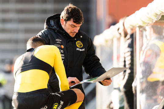 Elfsborgs assisterande manager Miguel Beas