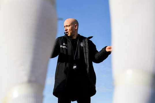 Landskronas tränare Billy Magnusson
