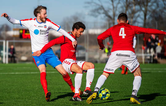 Helsingborgs Rasmus Jönsson och Kalmars Herman Hallberg