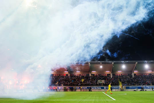 GAIS målvakt Marko Johansson lämnar planen