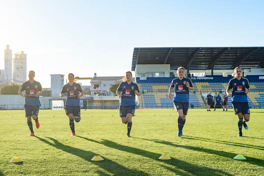 Caroline Seger, Hanna Folkesson, Anna Anvegård, Mimmi