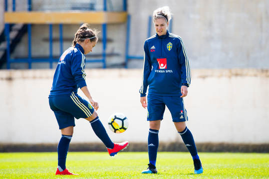 Julia Zigiotti Olme och Lina Hurtig