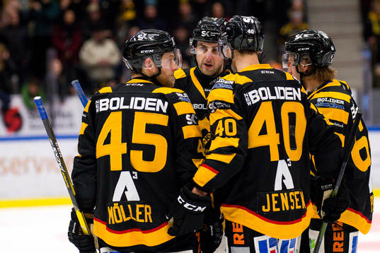 Skellefteås Oscar Möller, Joakim Lindström och Jesper