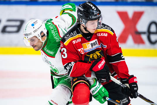 Rögles Daniel Widing och Luleås Jesper Sellgren