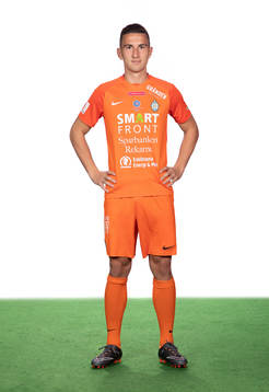 AFC Eskilstunas Adnan Kojic poserar för ett porträtt den 26 februari 2019 i Eskilstuna.
