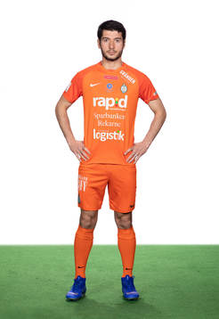 AFC Eskilstunas Anel Rashkaj poserar för ett porträtt den 26 februari 2019 i Eskilstuna.