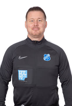 Norrbys assisterande tränare Fredrik Berglund poserar för ett porträtt den 27 februari 2019 i Borås.