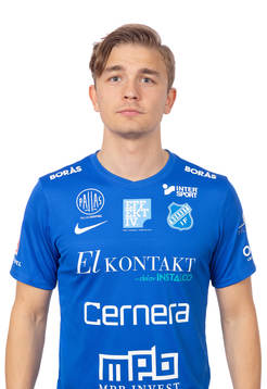 Norrbys Adam Eriksson poserar för ett porträtt den 27 februari 2019 i Borås.