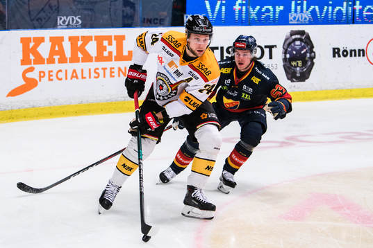 Luleås Johan Harju och Djurgårdens Bobbo Petersson