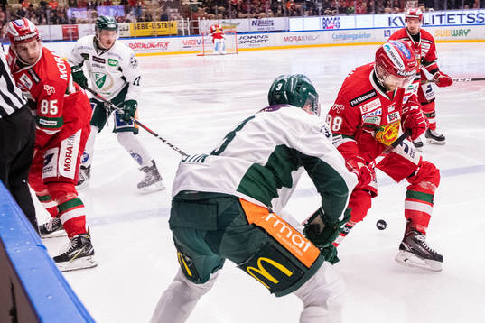 Moras Spencer Abbott och Färjestads Jens Westin