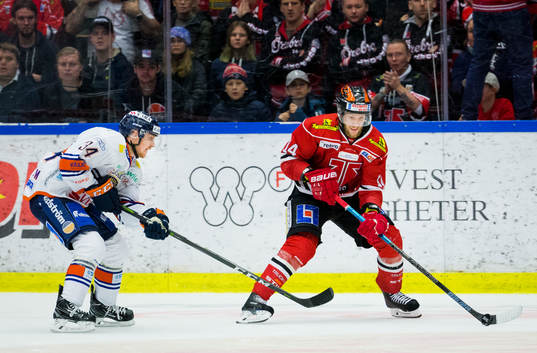 Växjös Niclas Burström och Örebros Tom Wandell