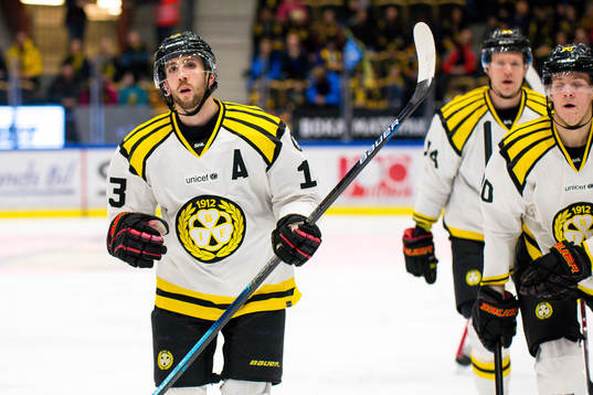 Brynäs Ryan Gunderson jublar