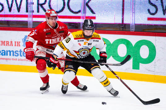 Timrås Rickard Palmberg och Luleås Einar Emanuelsson