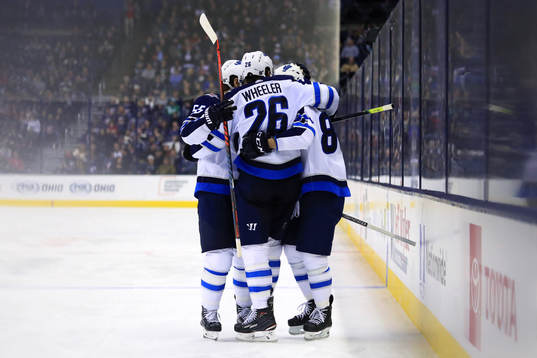 Ishockey, NHL Mar 3, 2019; Columbus, OH, USA; Winnipeg Jets