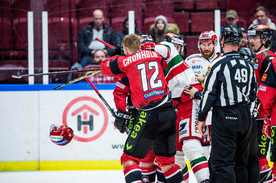 Moras Matej Stransky i bråk med Malmö Redhawks Linus