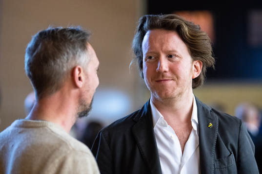 Före detta ordförande Eric Ljunggren (h)