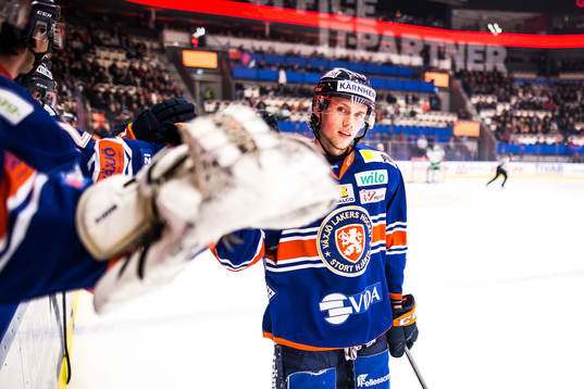 Växjös Dominik Bokk  jublar