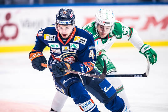 Växjös David Bernhardt och Rögles Leon Bristedt