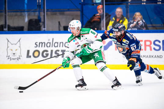 Rögles Linus Sandin och Växjös Linus Fröberg