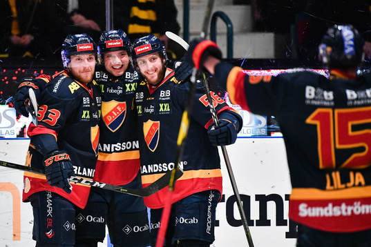 Djurgårdens Linus Hultström, Jacob Josefson och Robin