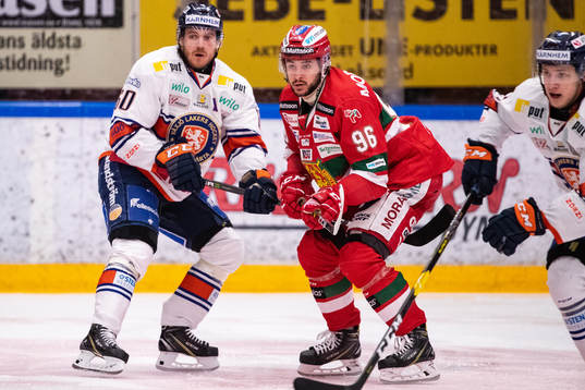 Växjös Erik Josefsson och Moras Niki Petti