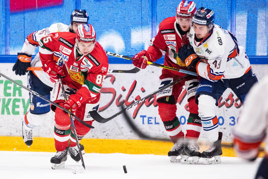 Moras Michael Haga och Växjös David Bernhardt