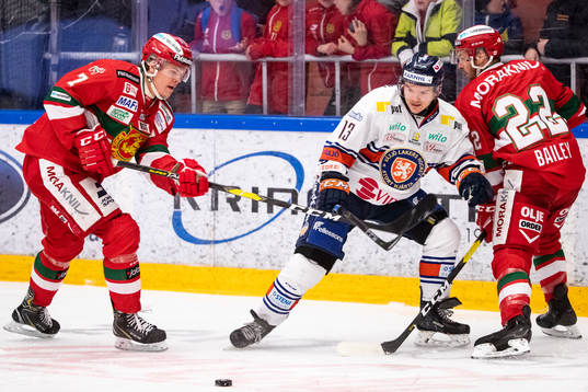 Moras Erlend Lesund och Matt Bailey och Växjös Julius
