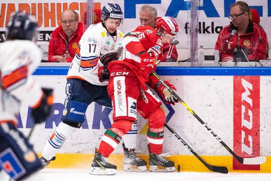 Växjös Jonas Röndbjerg och Moras Michael Haga