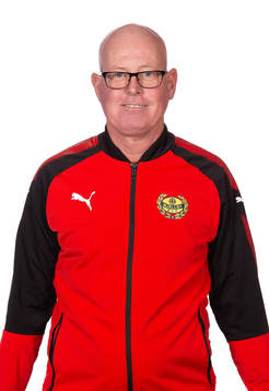 Mjällbys lagledare Ronny Ryberg poserar för ett porträtt den 7 mars 2019 i Sölvesborg.