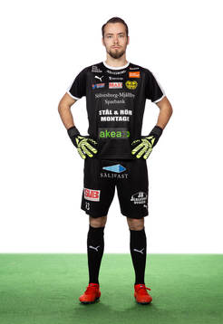 Mjällbys målvakt Carljohan Eriksson