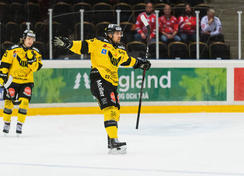 Västerås Mikael Frycklund jublar