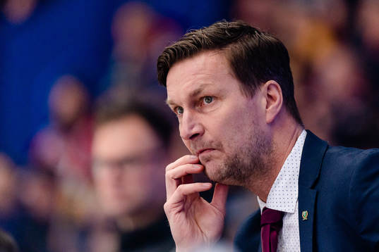 Färjestads tränare Johan Pennerborn