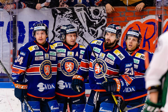 Växjös Niclas Burström, Tuomas Kiiskinen, Roman Horak