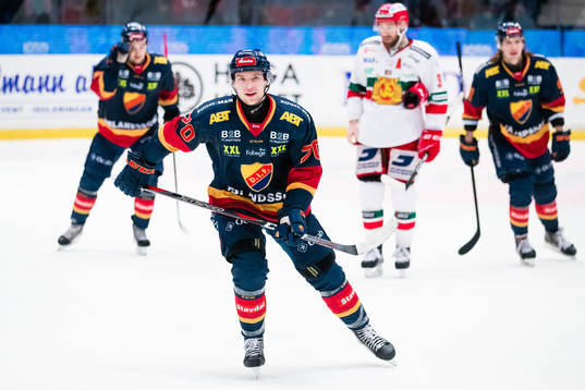 Djurgårdens Marcus Davidsson jublar