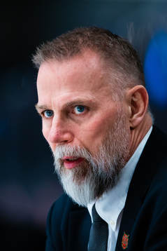 Moras tränare Mats Lusth