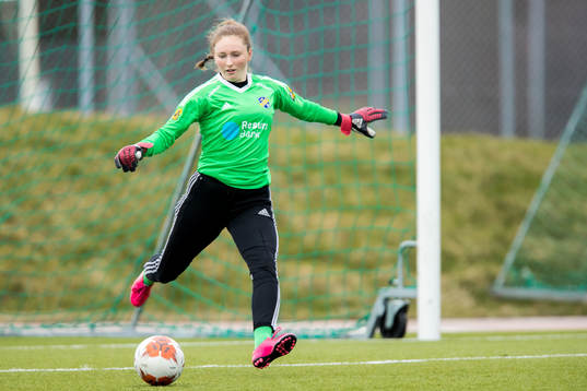 Eskilsminnes målvakt Lina Karlsson