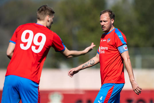 elsingborgs Andri Runar Bjarnason och Andreas Granqvist