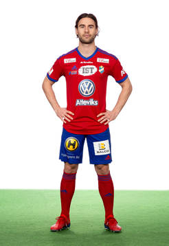 Östers Simon Helg poserar för ett porträtt den 11 mars 2019 i Växjö.