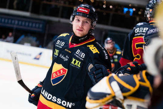 Djurgårdens Marcus Davidsson jublar